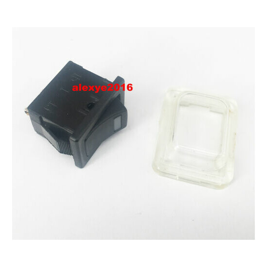 1 PCS LIGHT COUNTRY R19A Rocker Switch 4 Pins 2 Positions With Waterproof Cover image {5}