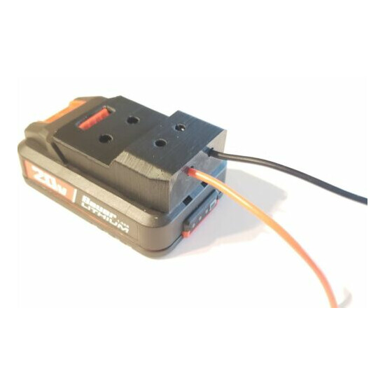 Bauer 20V MAX Li-ion Batteries Convert to DIY Connection Output Adapter Robot image {6}