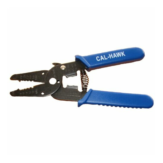 CAL-HAWK ( CPLWC7 ) - 10 - 22 Gauge 7" Wire Cutter Spring Action Soft Grip Handl image {3}