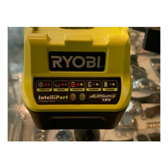 RYOBI (RC18120) LITHIUM + 18V INTELLIPORT BATTERY CHARGER ONLY - AU STOCK ! image {6}