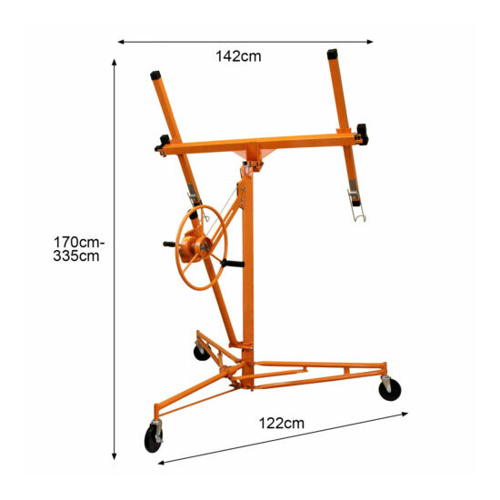 Plate Lifter Panel Hoist Plasterboard Panel Mounting Aid Plate Lift Drywall 3.5m  image {11}
