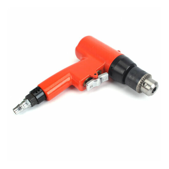 Air Drill 3/8" Chuck Drill Bits Pneumatic Tool Reversible Industrial Drilling image {6}