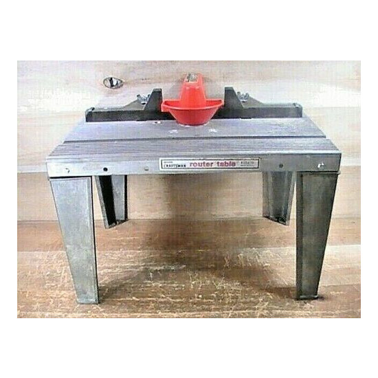 Vintage Sears/Craftsman #9_25475 18"x 13"x 11" Router Table (BLU) image {1}