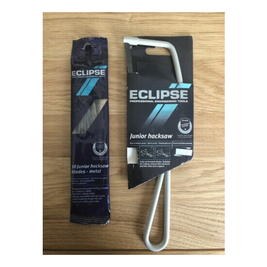 Eclipse Junior Hacksaw And Blades BNIP image {1}