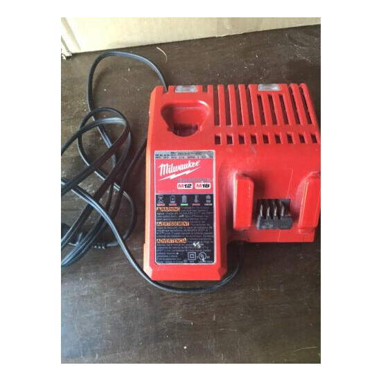 Milwaukee Dual Battery Charger 12v 18v Tools Tested 48-59-1512 image {1}