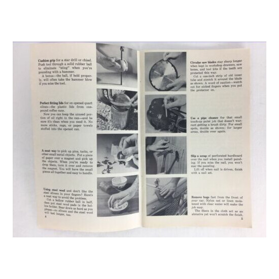 Vintage Handyman Tips Guide How To Booklet Better Homes and Gardens  image {4}