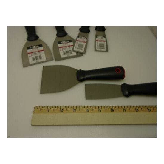 Hyde Value Series 6pc Bundle 1.5" Putty Knives & 3" Joint Knives Flex Blades New image {5}