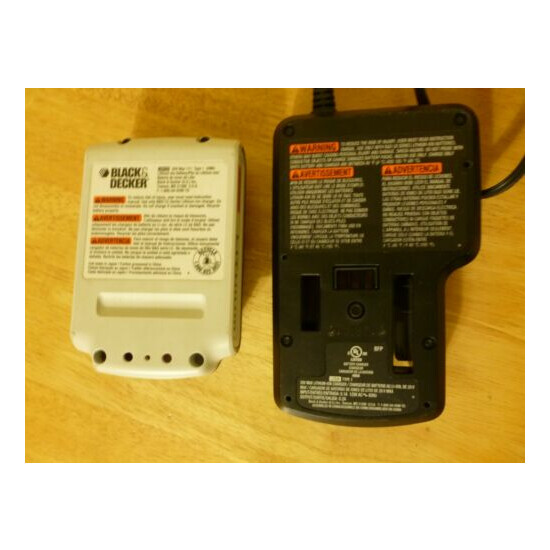 Black & Decker 20V Lithium Battery and Charger Set. Tested. image {2}