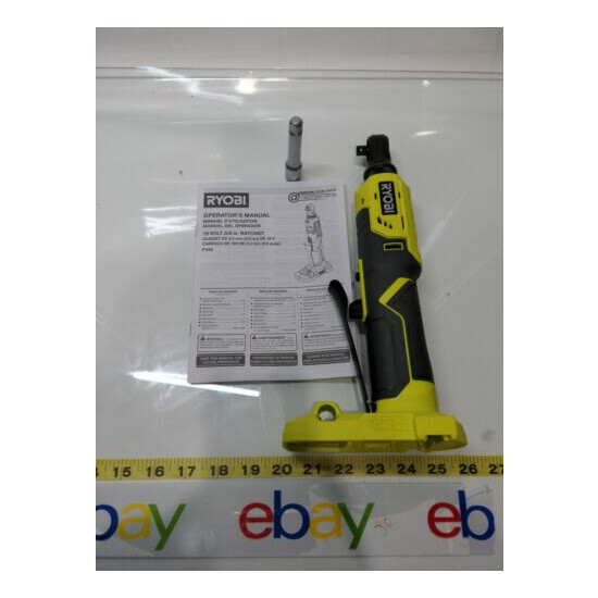 Ryobi ONE+ 18V Cordless 3/8 in. 4-Position Ratchet (Tool Only) image {1}