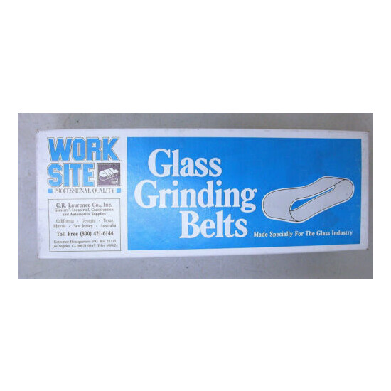 CRL Glass Grinding Belts #CRL3X24120X - 5 Belts per box-USA image {1}