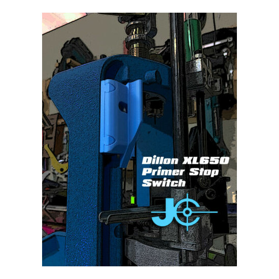 Dillon XL650 Primer Stop Switch. Slide with Ball Bearing Mechanism. Easy On/Off image {1}