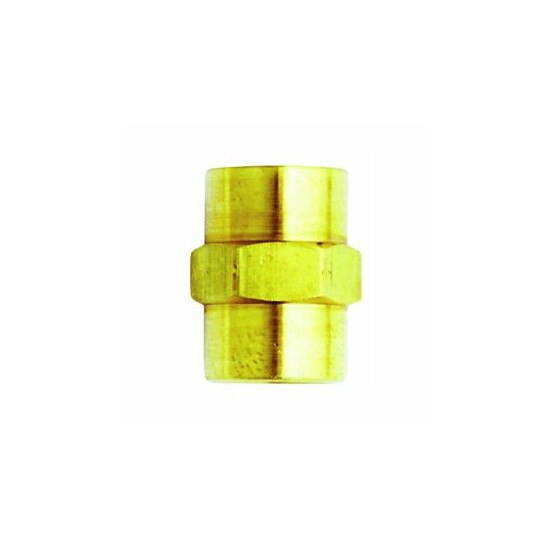 Brass Hex Fitting,No S-643, Milton Ind Incom image {1}