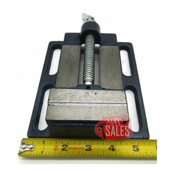 3" DRILL PRESS VISE Pipe Clamping Holding 3 Inch Throat Open Workbench Drill  image {4}