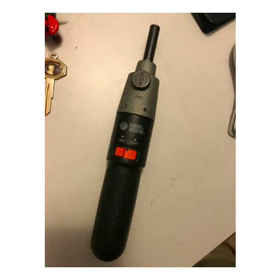 Black & Decker Electric Screwdriver, no cord or attachments Model 9072 Volt: 2.4 image {1}
