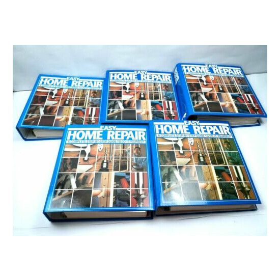 "Easy Home Repair" A Complete Step by Step Guide to Do-it-Yourself 5 Binders image {1}