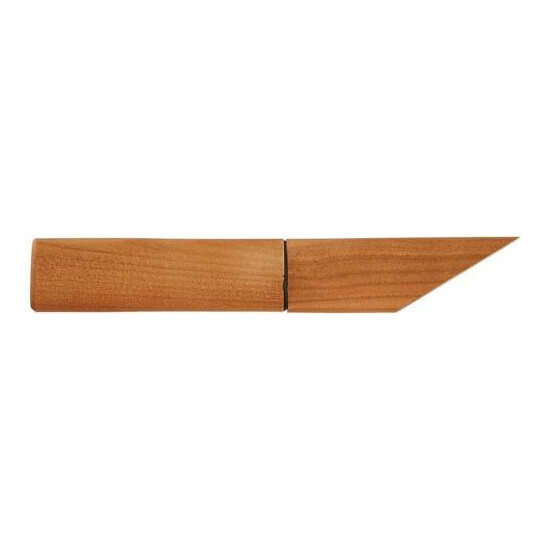 KAKURI Japanese Craft Knife Kiridashi Kogatana 180mm mujirushi SAKURA wood image {3}