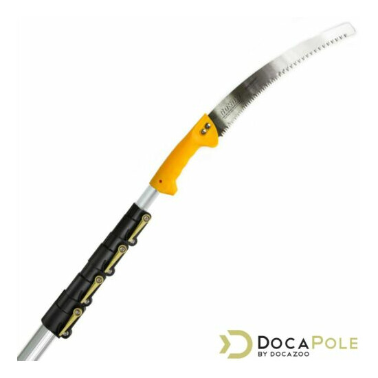 DocaPole 6-24 ft Extension Pole Pruning Saw - Telescopic Tree Pruner Pole image {1}