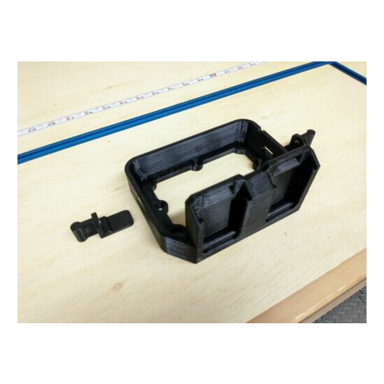 Wall Mount Holder for Makita DC10WD and Optional Mounts for Tools and Batteries image {3}