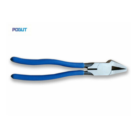 12'' Big and Heavy Size Mosaic Tipped Trimmer Nipper Pliers for 8-19mm Glass  image {1}