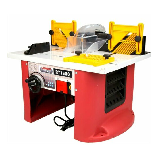 Precision Bench Top Router Table with Built In 1500w Variable Speed Motor 240v  image {3}