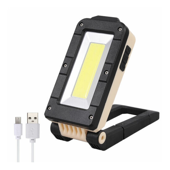 Multifunction Rechargeable Magnetic LED Work Light Lamp Inspection Light Torch image {1}
