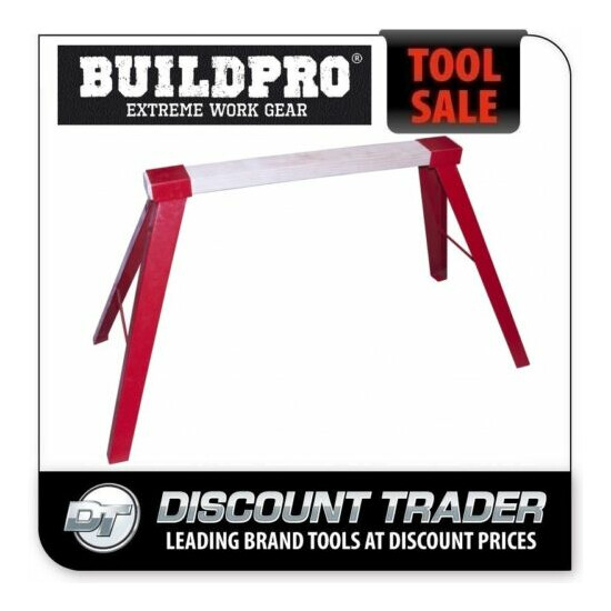 BuildPro Multi-Purpose Builder's Trestles / Saw Horse - BPSAW image {1}