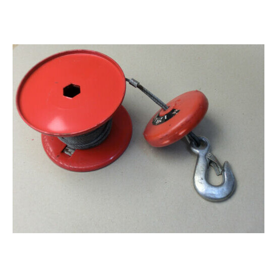 Spare Part Load Hook 275.6lbs Crane Hook Rope Hook ESZ125/250 Cable Winch image {1}