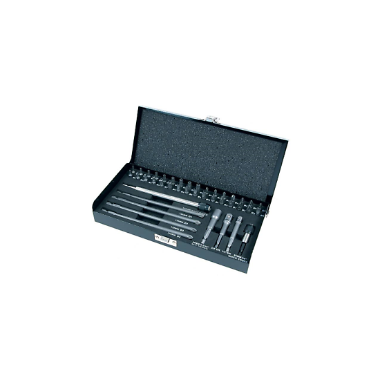 42pc Mixed Security Screwdriver Bit Set 150mm and 25mm Insert Bits image {1}
