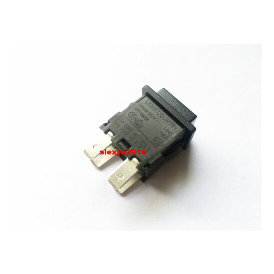 Light Country LC83 Self-Reset Momentary Switch Pushbutton 4 Pins 15A 250VAC image {1}