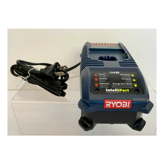 Ryobi P115 ONE+ Intelliport 18v NiCd Power Tool Battery Charger ~ Tested image {4}