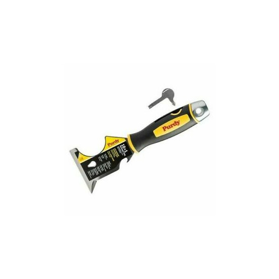 Purdy Premium 10 in 1 Multi Tool Scraper Hammer Roller Cleaner Nail Hammer clean image {1}