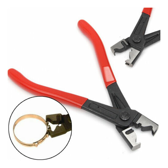 Hose Pliers Collar Angle Clip Drive Clamp Shafts AU Click R Type Swivel Thumb {6}