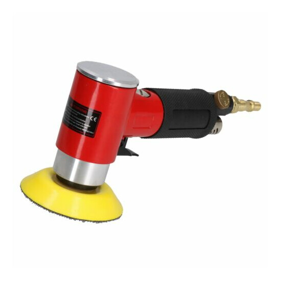 2" & 3" Mini Air Angle Grinder Polisher With Backing Pad + 200 Mixed Grit Discs image {5}