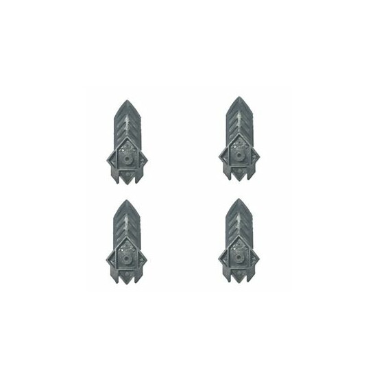 Black & Decker OEM 582146-01 (4-PK) replacement sander finger platen BDEMS600 image {1}