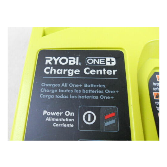 Genuine RYOBI ONE+ Battery Charger Charge Center - Model # P113 image {3}