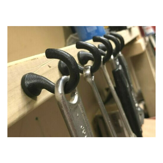 Tool Storage Hooks | Spanner Hooks | Hanging Hooks for tools | shed storage image {3}
