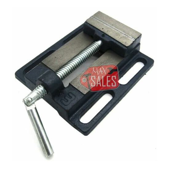3" DRILL PRESS VISE Pipe Clamping Holding 3 Inch Throat Open Workbench Drill  image {2}
