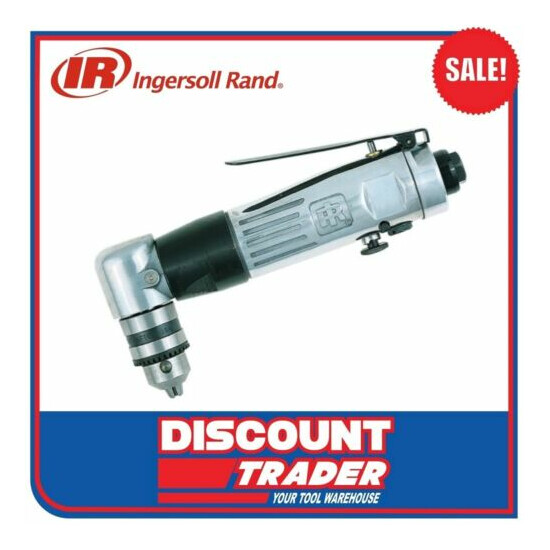 Ingersoll Rand Air / Pneumatic 3/8" 10mm Right Angle Air Drill 7807R image {1}