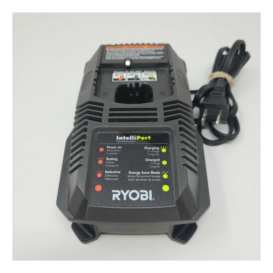 Ryobi P118 Battery Charger 18v One+ Plus IntelliPort image {1}