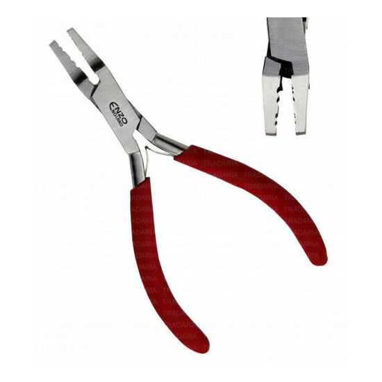 DUAL CRIMPER CRIMPING JEWELLERY JEWELRY MAKING FORMING BEADING PLIERS ZANGEN  image {1}
