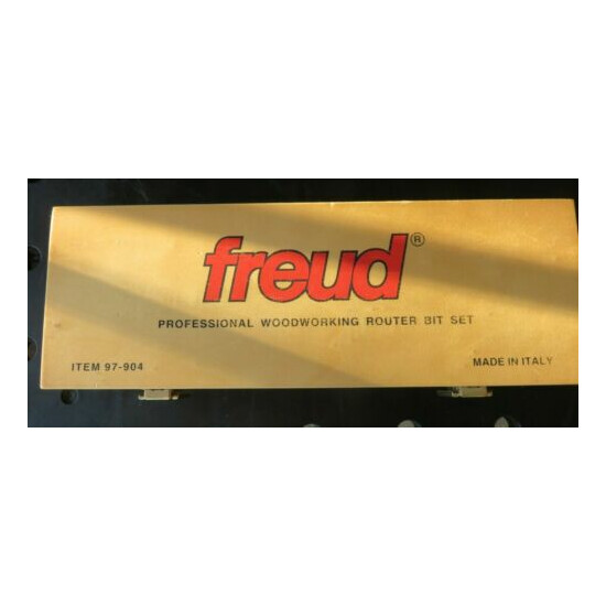 Freud 97-904 Three Piece Cabinet Bit Set (Mini Profile) image {1}