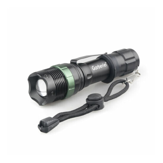 2Pack 90000lm Zoomable T6 LED Tactical Flashlight Torch 18650 Ultra Bright Light image {7}