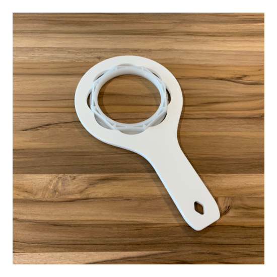 Wrench for toilet flush valve nut - multiple sizes available image {17}