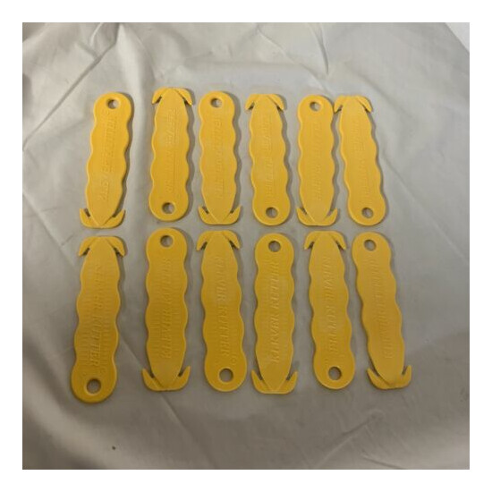 (12) Klever Kutter KCJ-1Y Safety Box Cutters, Yellow image {1}