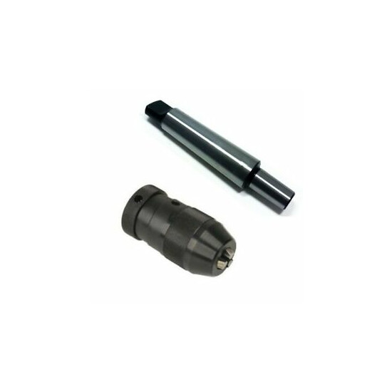 Chuck Keyless Drill column 5-20 mm Conical Adapter mt4 b22 lathe  image {1}
