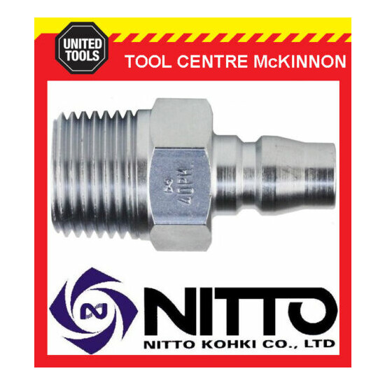 GENUINE NITTO JAPANESE MADE QUICK CUPLA AIR FITTINGS & CLAMPS- 1/4 3/8 & 1/2 BSP image {11}