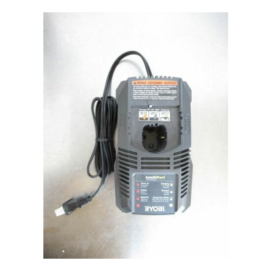 Ryobi P118 Lithium Ion Dual Chemistry Battery Charger for One+ 18 Volt Batteries image {1}