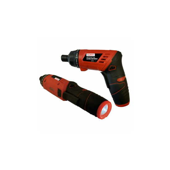 Durite 0-467-20, 6mm Electric Screwdriver With Torch - 3.6V image {1}