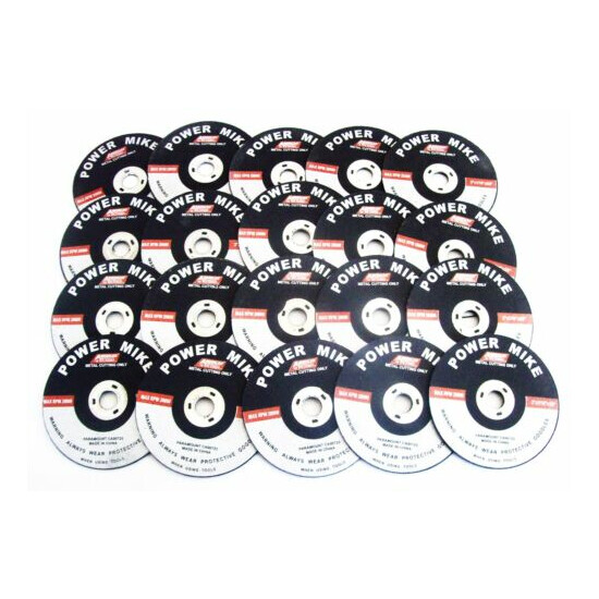 100 ATE PRO POWER MIKE 3" AIR CUT-OFF WHEELS DISC 1/16 THICK METAL CUTTING 40146 image {2}
