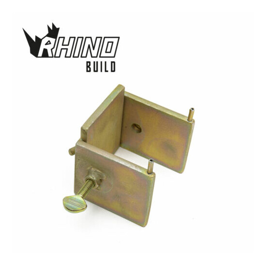Rhino Build Bricklaying Profile Clamp - Dori Block - 50mm / 50.8mm Profiles image {1}